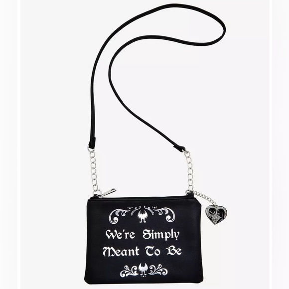 DISNEY THE NIGHTMARE BEFORE CHRISTMAS “Simply Meant To Be” CROSSBODY BAG BUNDLE! - Picture 2 of 15